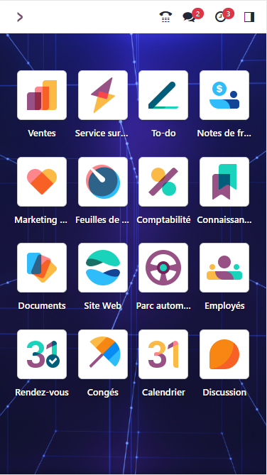 Les apps de Connect-Forces